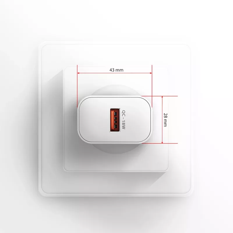 Axagon ACU-QC18W QC3.0 Cargador de pared con 1 SALIDA 18W
