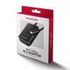 Axagon ADM2-CM Adaptador USB-C M.2 NVMe SATA 10Gbps negro