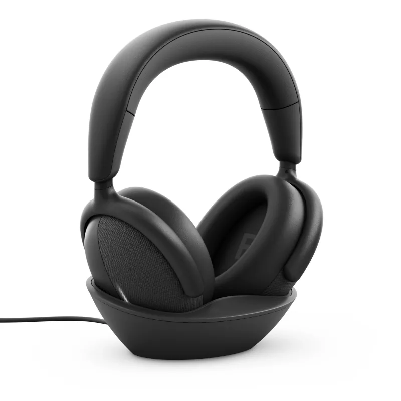 DELL Pro Premium Wireless ANC Headset - WL7024, con cable e inalámbrico, llamadas/música, 20 - 20000 Hz, 297 g, auricular, negro
