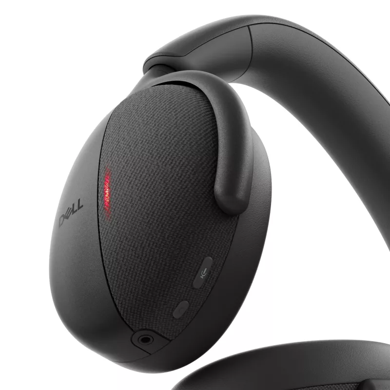 DELL Pro Premium Wireless ANC Headset - WL7024, con cable e inalámbrico, llamadas/música, 20 - 20000 Hz, 297 g, auricular, negro