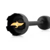 Batidora de brazo ETA Mano ETA321990020 — Motor de 1000 W, 9 velocidades, negro/oro