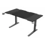 Mesa de ordenador recta GENESIS NDS-2249 negra MDF 140x75cm