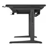 Mesa de ordenador recta GENESIS NDS-2249 negra MDF 140x75cm