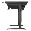 Mesa de ordenador recta GENESIS NDS-2249 negra MDF 140x75cm