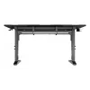 Mesa de ordenador recta GENESIS NDS-2249 negra MDF 140x75cm