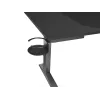 Mesa de ordenador recta GENESIS NDS-2249 negra MDF 140x75cm