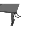 Mesa de ordenador recta GENESIS NDS-2249 negra MDF 140x75cm
