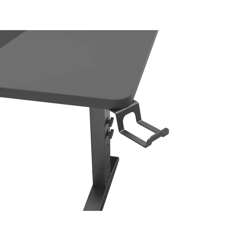 Mesa de ordenador recta GENESIS NDS-2249 negra MDF 140x75cm