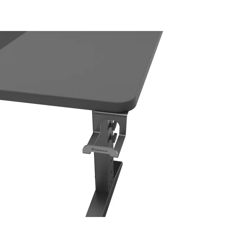 Mesa de ordenador recta GENESIS NDS-2249 negra MDF 140x75cm