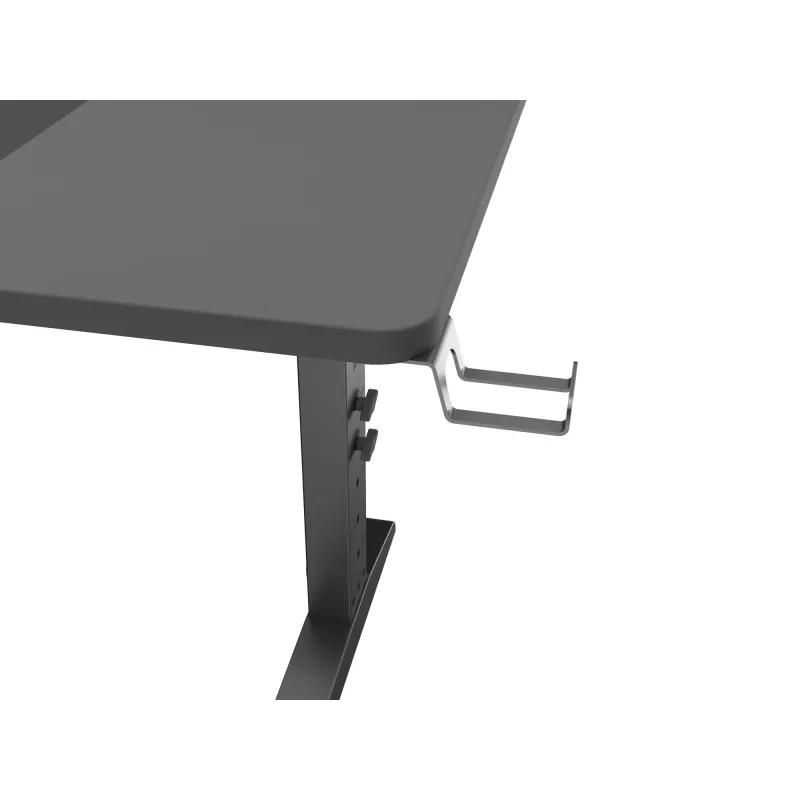 Mesa de ordenador recta GENESIS NDS-2249 negra MDF 140x75cm