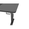 Mesa de ordenador recta GENESIS NDS-2249 negra MDF 140x75cm