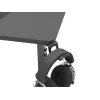 Mesa de ordenador recta GENESIS NDS-2249 negra MDF 140x75cm