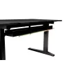 Mesa de ordenador recta GENESIS NDS-2249 negra MDF 140x75cm