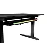 Mesa de ordenador recta GENESIS NDS-2249 negra MDF 140x75cm