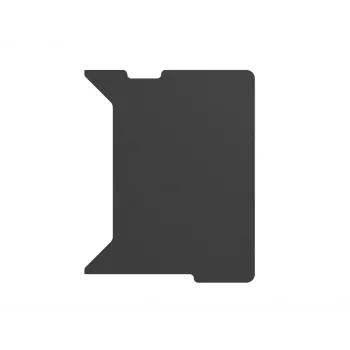 Sobre-mesa de escritorio GENESIS NDS-2283 de forma libre MDF antracita