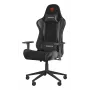 Silla gaming GENESIS Nitro 440 G2, asiento acolchado, tela/cuero sintético, gris/negro, máx. 120 kg, respaldo y reposabrazos 1D ajustables