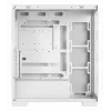 DeepCool CG580 WH R-CG580-WHNDA0-G-1 caja de PC Mid Tower, ATX/micro-ATX/Mini-ITX, 2x cristal templado, compatible con ventiladores de 120/140 mm, 2x bahías de 3,5 pulgadas + 3x bahías de 2,5 pulgadas, sin fuente de alimentación, blanca