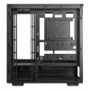 DeepCool CH690 Digital R-CH690-BKNNA0D-G-1 caja de PC Mid Tower, ATX/micro-ATX/Mini-ITX, 2x cristal templado, 1x bahía de 3,5 pulgadas + 3x bahías de 2,5 pulgadas, 8 ranuras de expansión, sin fuente de alimentación, negra
