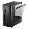 DeepCool CH690 Digital R-CH690-BKNNA0D-G-1 caja de PC Mid Tower, ATX/micro-ATX/Mini-ITX, 2x cristal templado, 1x bahía de 3,5 pulgadas + 3x bahías de 2,5 pulgadas, 8 ranuras de expansión, sin fuente de alimentación, negra