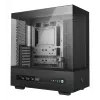 DeepCool CH690 Digital R-CH690-BKNNA0D-G-1 caja de PC Mid Tower, ATX/micro-ATX/Mini-ITX, 2x cristal templado, 1x bahía de 3,5 pulgadas + 3x bahías de 2,5 pulgadas, 8 ranuras de expansión, sin fuente de alimentación, negra