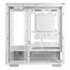 DeepCool CH690 Digital WH R-CH690-WHNNA0D-G-1 caja de PC Mid Tower, ATX/micro-ATX/Mini-ITX, 2x cristal templado, 1x bahía de 3,5 pulgadas + 3x bahías de 2,5 pulgadas, 8 ranuras de expansión, sin fuente de alimentación, blanca
