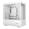 DeepCool CH690 Digital WH R-CH690-WHNNA0D-G-1 caja de PC Mid Tower, ATX/micro-ATX/Mini-ITX, 2x cristal templado, 1x bahía de 3,5 pulgadas + 3x bahías de 2,5 pulgadas, 8 ranuras de expansión, sin fuente de alimentación, blanca