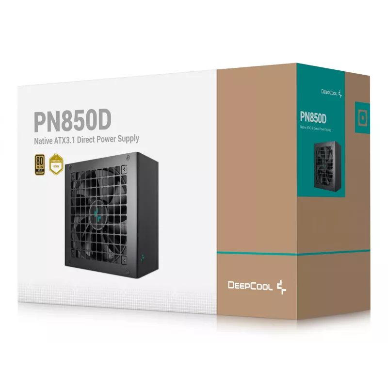 Fuente de alimentación Gamer Storm PN850D 850 W 20+4 pin ATX ATX negra