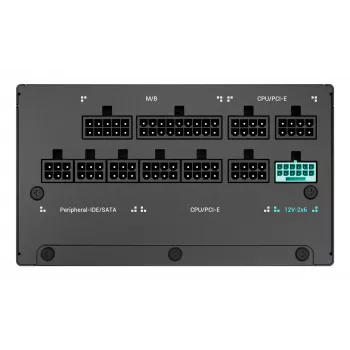 Fuente de alimentación Gamer Storm PN1000M 1000 W 20+4 pin ATX ATX Negro