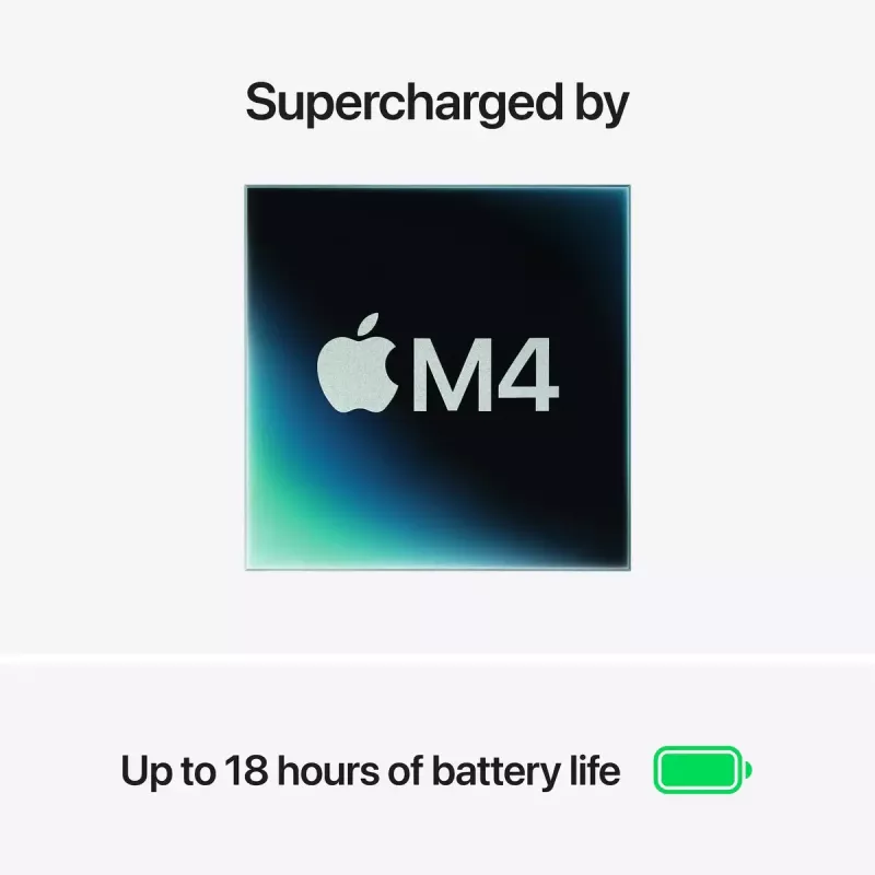 Portátil Apple MacBook Air 13 pulgadas M4 10‑Core CPU 8‑Core GPU 16 GB RAM 256 GB SSD macOS