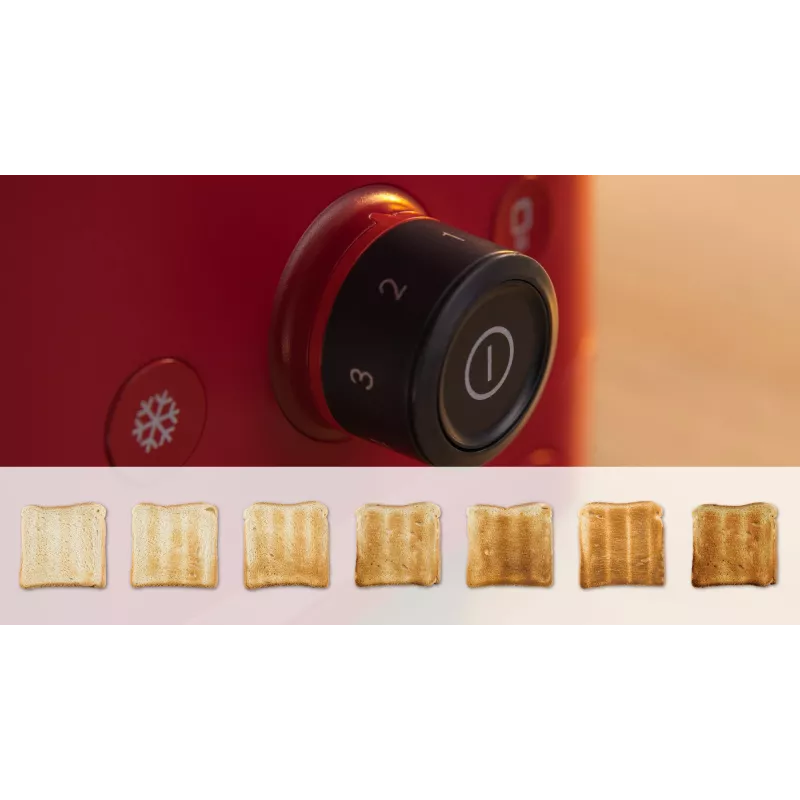 Tostadora Bosch TAT3M124 2 rebanadas 950 W Rojo