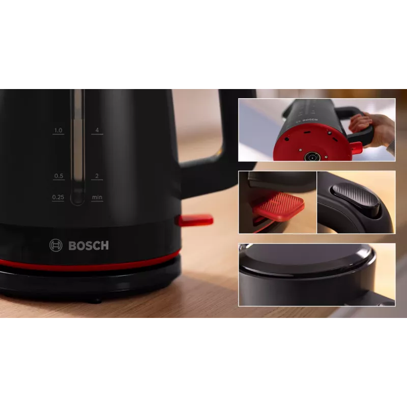 Tostadora Bosch TAT3M124 2 rebanadas 950 W Rojo