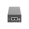 DIGITUS Inyector Gigabit Ethernet PoE++, 802.3bt Pines de alimentación: 4/5(+),7/8(-) y 3/6(+), 1/2(-), 85W