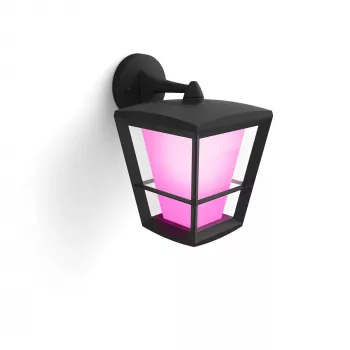 Aplique de pared inteligente Philips Hue White and Colour Ambience Econic Aplique de pared exterior