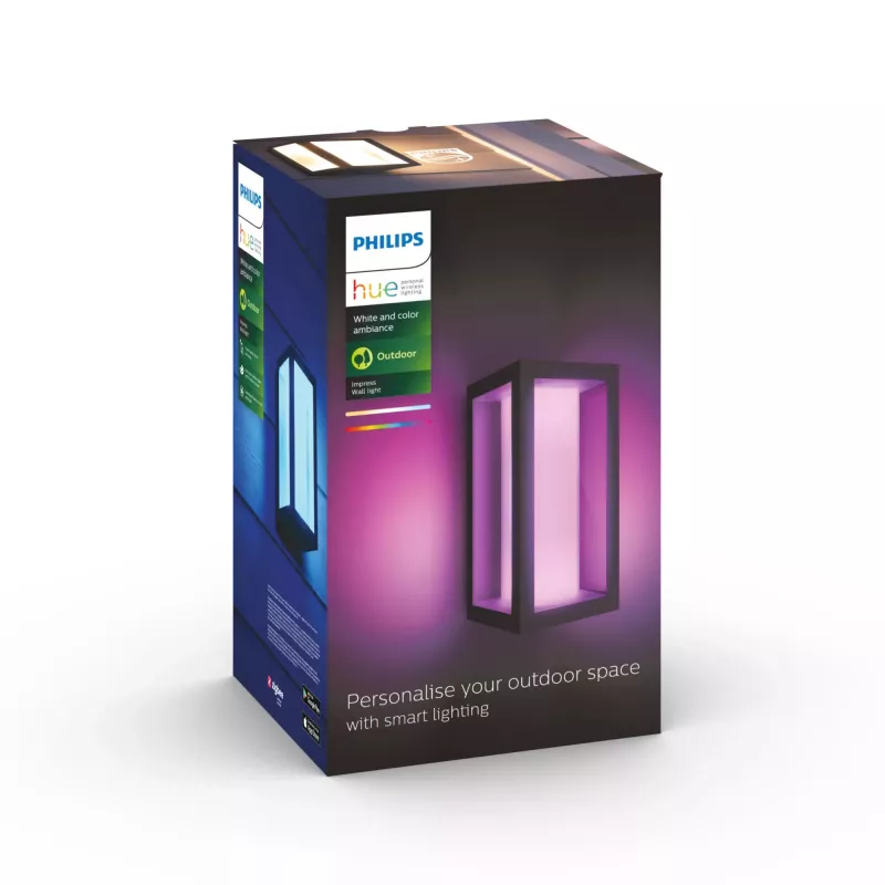 Philips Hue White and colour ambience Impress Aplique de pared exterior