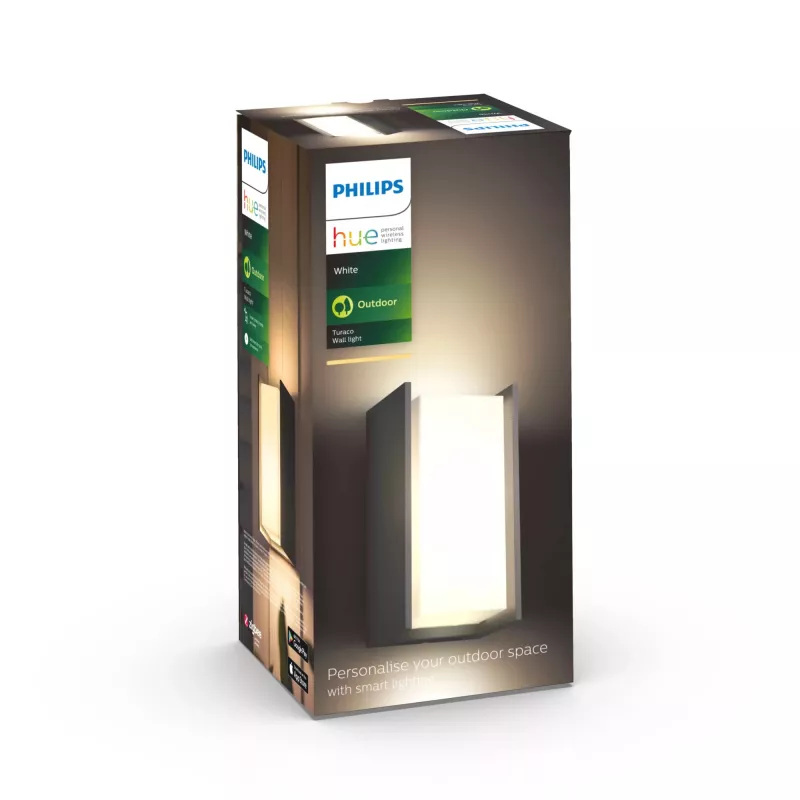 Lámpara de pared inteligente Philips Hue White Turaco Outdoor