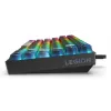 Teclado mecánico gaming Lenovo Legion K510 Mini Pro 75% US-Inglés, 84 teclas, RGB, USB, cable de 1,8 m, negro/transparente