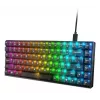 Teclado mecánico gaming Lenovo Legion K510 Mini Pro 75% US-Inglés, 84 teclas, RGB, USB, cable de 1,8 m, negro/transparente