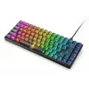 Teclado mecánico gaming Lenovo Legion K510 Mini Pro 75% US-Inglés, 84 teclas, RGB, USB, cable de 1,8 m, negro/transparente