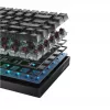 Teclado mecánico gaming Lenovo Legion K510 Mini Pro 75% US-Inglés, 84 teclas, RGB, USB, cable de 1,8 m, negro/transparente