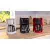 Cafetera de filtro Bosch TKA2M114 — depósito de agua de 1,25 l, 15 tazas, roja