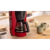 Cafetera de filtro Bosch TKA2M114 — depósito de agua de 1,25 l, 15 tazas, roja