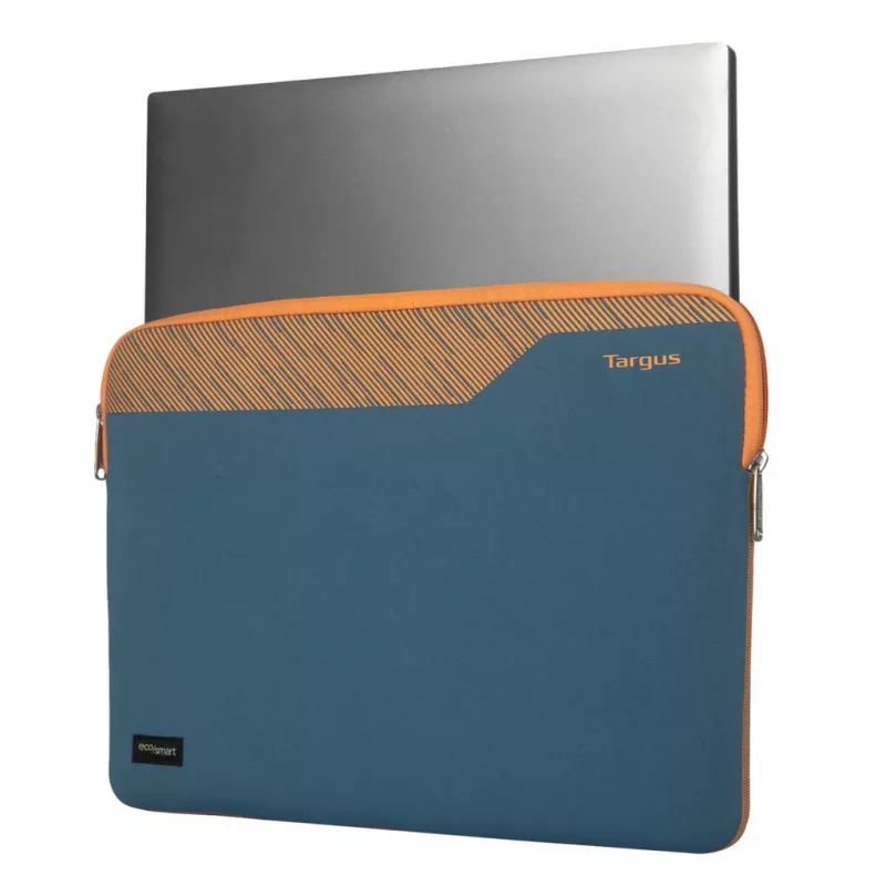 Funda sleeve TARGUS Pulse II EcoSmart para portátiles de 40,6 cm (16 inch), neopreno, azul/naranja