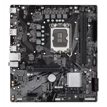 Placa base GIGABYTE H610M D3W DDR4 - Compatible con CPU Intel Core de 14.ª generación, VRM de 5+1+1 fases, hasta 3200 MHz DDR4, 1x PCIe 3.0 M.2, LAN 1 GbE, USB 3.2 Gen 1