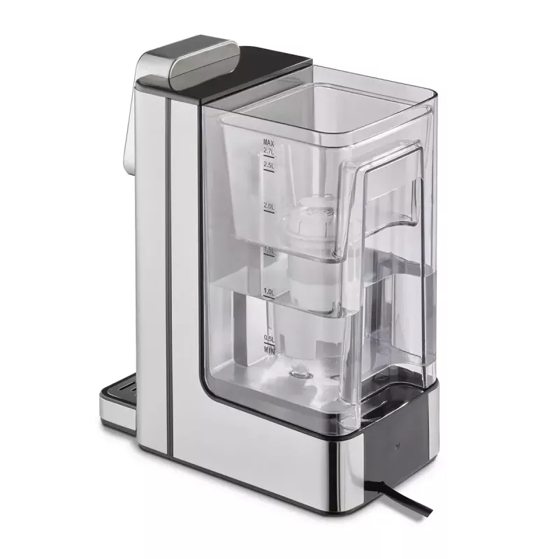 Caso Hot 7 Turbo Dispensador de agua caliente, 2,7 L, 2200-2600 W, negro/acero inoxidable