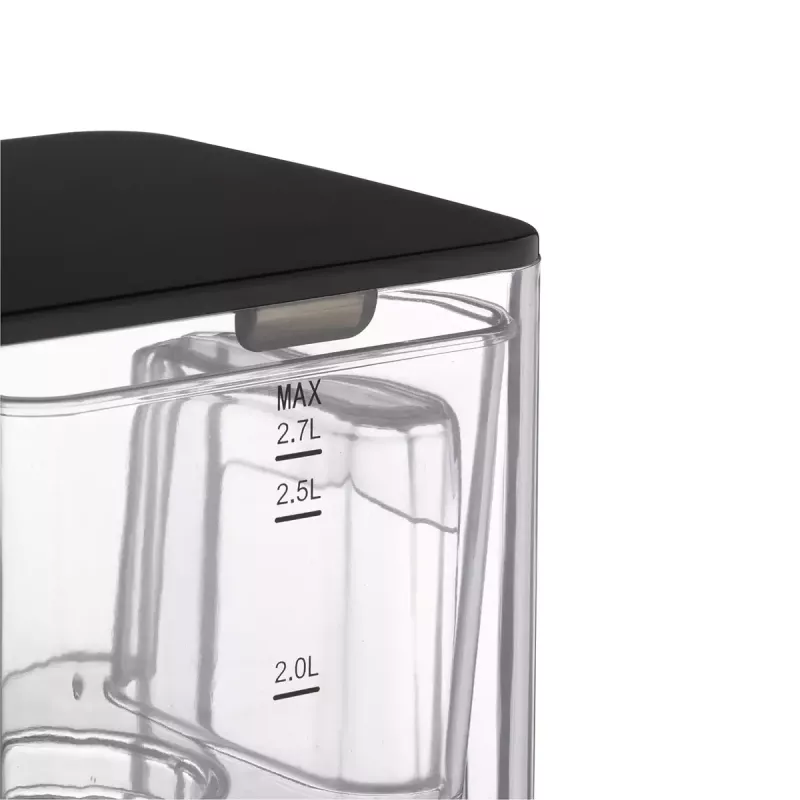 Caso Hot 7 Turbo Dispensador de agua caliente, 2,7 L, 2200-2600 W, negro/acero inoxidable