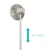 Ventilador de pie Duux Rize Flex 21 cm, 4 velocidades, oscilación, 10 W, greige