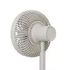 Ventilador de pie Duux Rize Flex 21 cm, 4 velocidades, oscilación, 10 W, greige