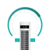 Ventilador de torre Duux Elevate DXTF02 — 29 cm de diámetro, 12 velocidades, oscilación, 4–40 W, blanco
