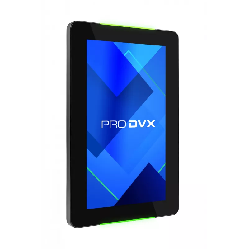 ProDVX APPC-7XPL panel PC Android, pantalla táctil de 7 pulgadas (17,8 cm), 1024x600, 4 GB, Android 12, Wi-Fi, VESA 75x75, negro