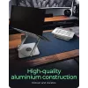 Soporte para portátil RAIDSONIC IB-NH300-R, aluminio, plateado, compatible con 17